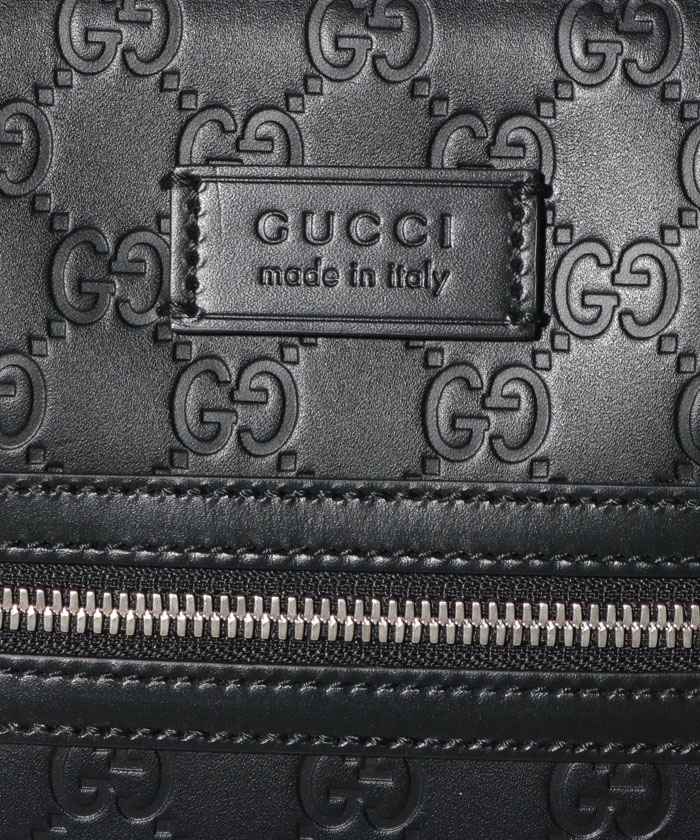 gucci signature leather crossbody bag