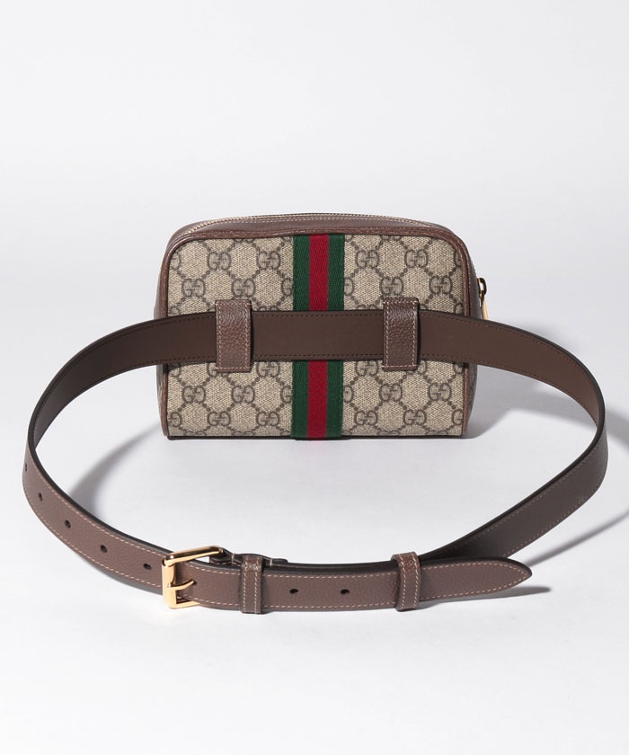 ophidia gg supreme small canvas belt bag