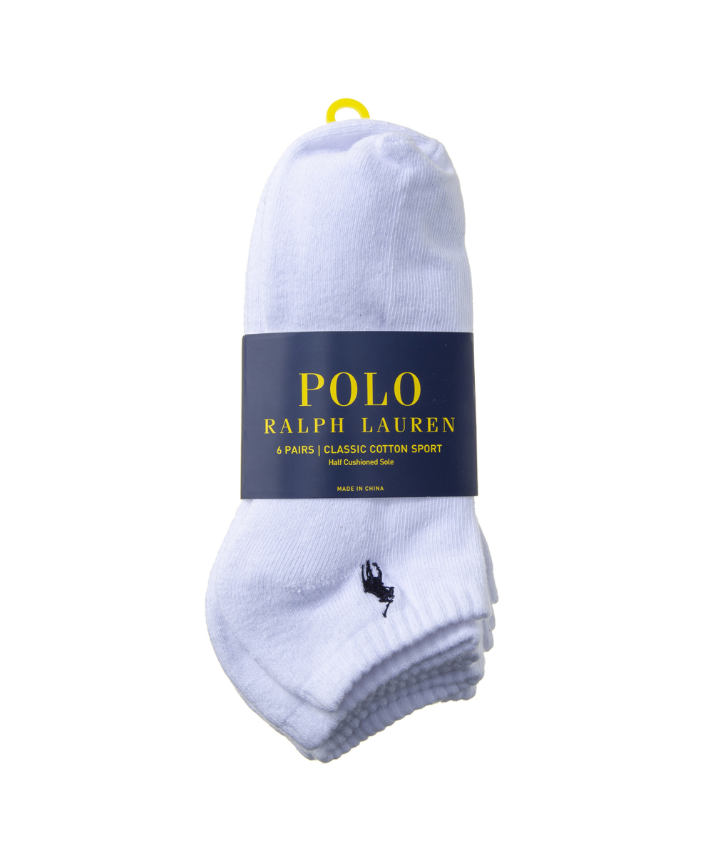 【メンズ】POLO RALPH LAUREN　827001PK2　Socks 6足セット