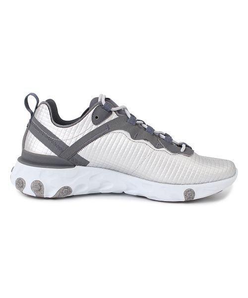 Nike React Element 55 Premium ナイキ リアクト エレメント 55 スニーカー メンズ シルバー Ci35 001 ナイキ Nike Magaseek