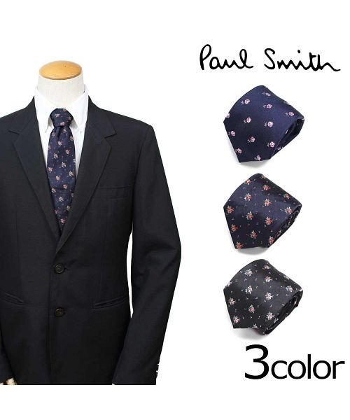 Paul Smith(ポールスミス)/ポールスミス Paul Smith ネクタイ メンズ シルク イタリア製 ビジネス 結婚式/img01