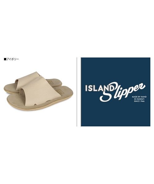 ISLAND SLIPPER(アイランドスリッパ)/アイランドスリッパ ISLAND SLIPPER サンダル メンズ スエード BULL HIDE SLIDE PBS705BH PTS705BH/img01