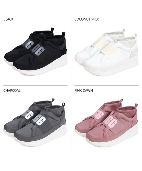 UGG(UGG)/UGG アグ スニーカー スリッポン ニュートラ レディース WOMENS NEUTRA SNEAKER ブラック オフ ホワイト グレー ピンク ブルー レッ/img02