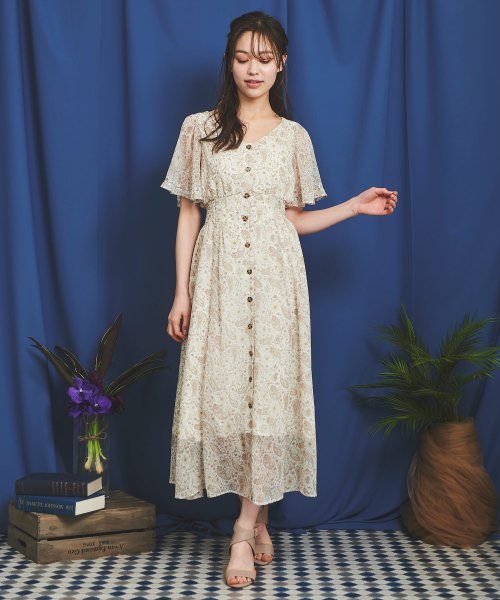 セール 50 Off 美人百花6月号掲載 ペイズリーワンピ ノエラ Noela Magaseek