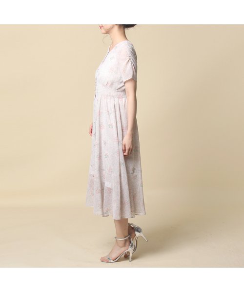 小花柄ガウンマキシワンピース レディースファッション 阪急百貨店公式通販 Hankyu Fashion