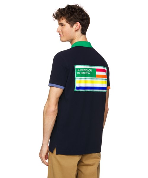 BENETTON (mens)(ベネトン（メンズ）)/レインボーフラッグポロシャツ/img11