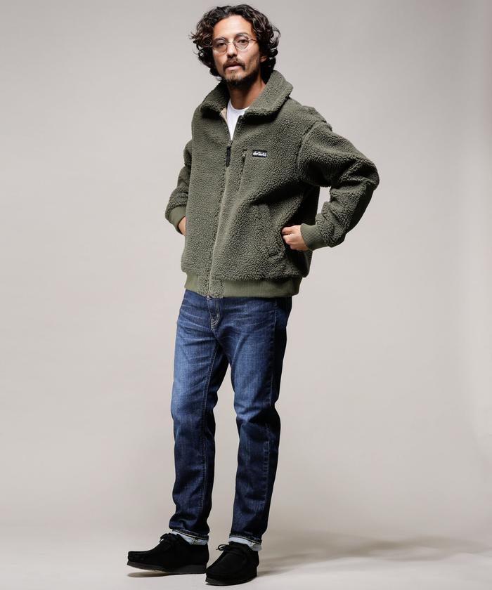 極美品☆別注☆ワイルドシングス×ナノユニバース M ボアフリース