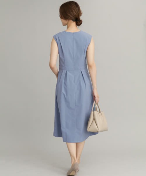 ウエスト切り替えワンピース