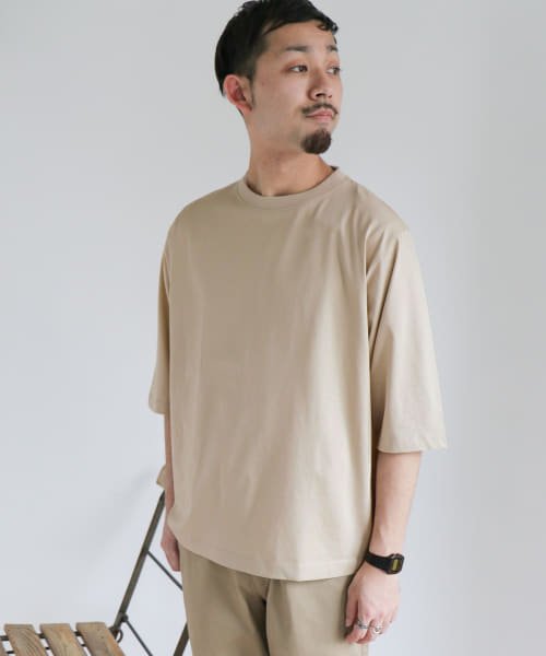 URBAN RESEARCH DOORS(アーバンリサーチドアーズ)/ダブルシルケット6分袖Tシャツ/img07