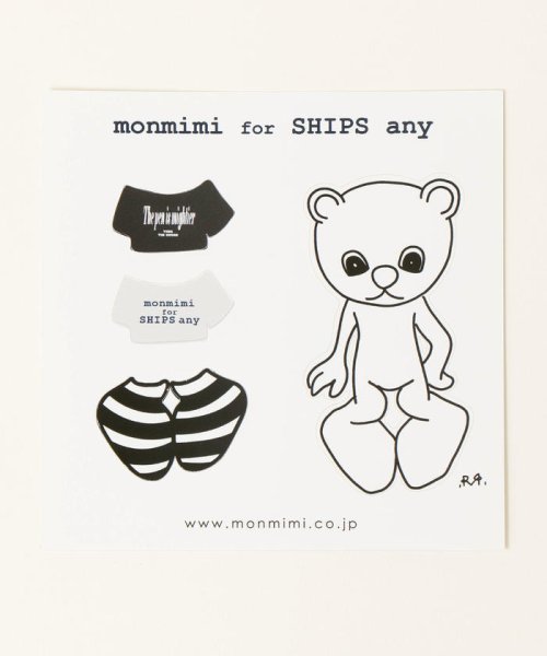 SHIPS any WOMEN(シップス　エニィ　ウィメン)/SHIPS any× MONMIMI: 別注 プリント Tシャツ/img08