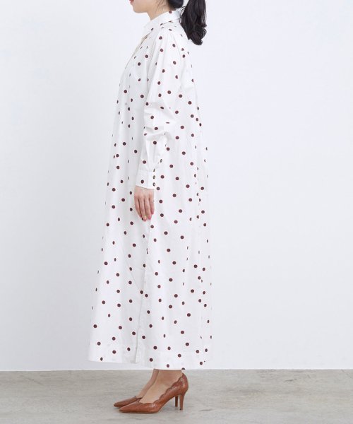 ADAM ET ROPE'(アダム　エ　ロペ)/【GANNI】PRINTED COTTON POPLIN MAXI DRESS/img04