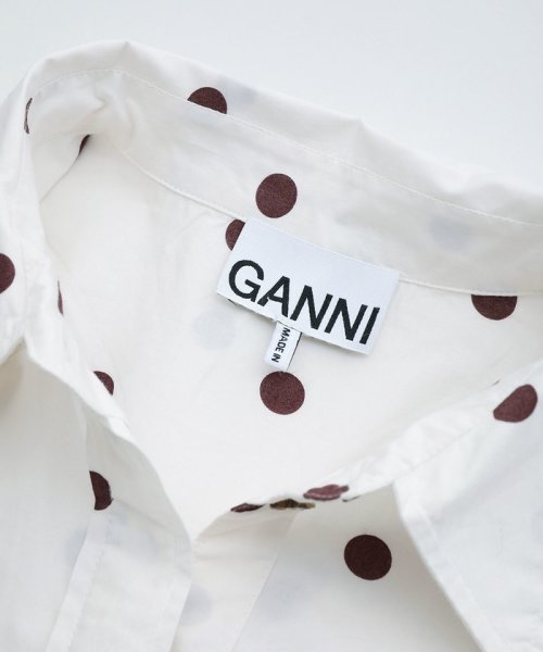 ADAM ET ROPE'(アダム　エ　ロペ)/【GANNI】PRINTED COTTON POPLIN MAXI DRESS/img10