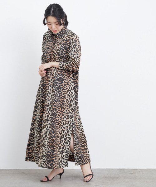 ADAM ET ROPE'(アダム　エ　ロペ)/【GANNI】PRINTED COTTON POPLIN MAXI DRESS/img13