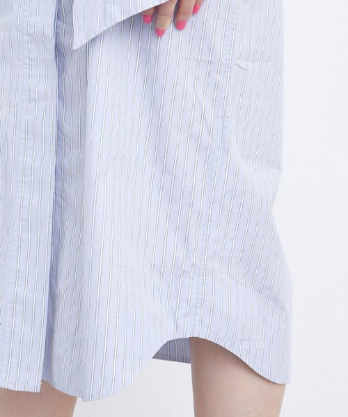 ADAM ET ROPE'(アダム　エ　ロペ)/【GANNI】 Stripe Cotton Shirts Dress/img11