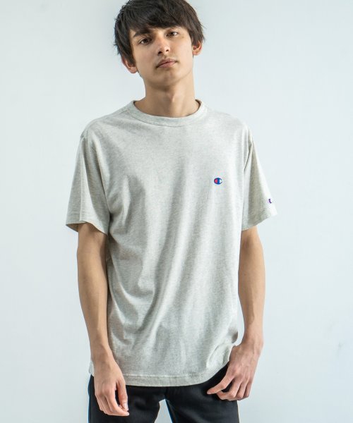 Rocky Monroe(ロッキーモンロー)/半袖Tシャツ メンズ ユニセックス ワンポイント ロゴ 刺繍 無地 シンプル カジュアル 綿 コットン BASIC Champion チャンピオン クルーネック/img12