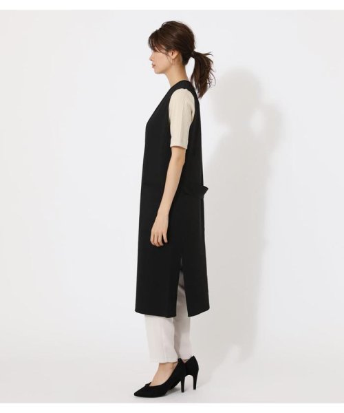 AZUL by moussy(アズールバイマウジー)/BACK BELT KNIT VEST/img04