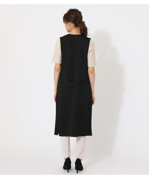 AZUL by moussy(アズールバイマウジー)/BACK BELT KNIT VEST/img05