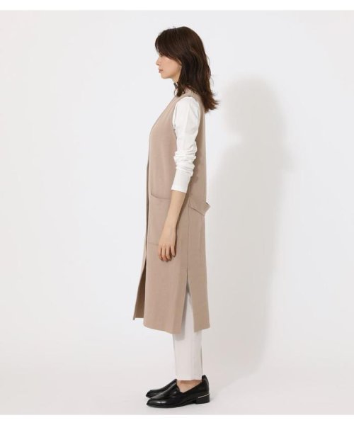 AZUL by moussy(アズールバイマウジー)/BACK BELT KNIT VEST/img12