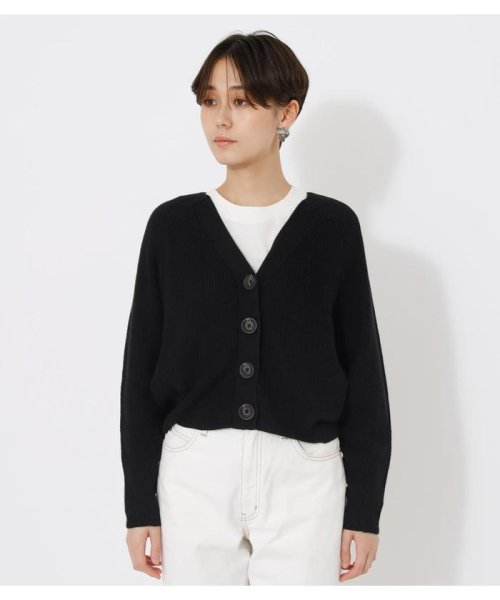 AZUL by moussy(アズールバイマウジー)/BUTTON SHORT CARDIGAN/img03