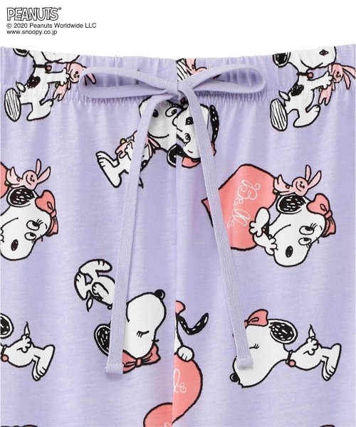 クーポン 販売中止 ルームウェア Peanuts スヌーピー ロンt 上下セット 男女兼用サイズ プルオーバー ロングパンツ 大きいサイズ ルームウェア パジャマ エメフィール Aimerfeel Magaseek