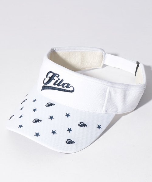 FILA GOLF(フィラゴルフ（レディース）)/サンバイザー/img01