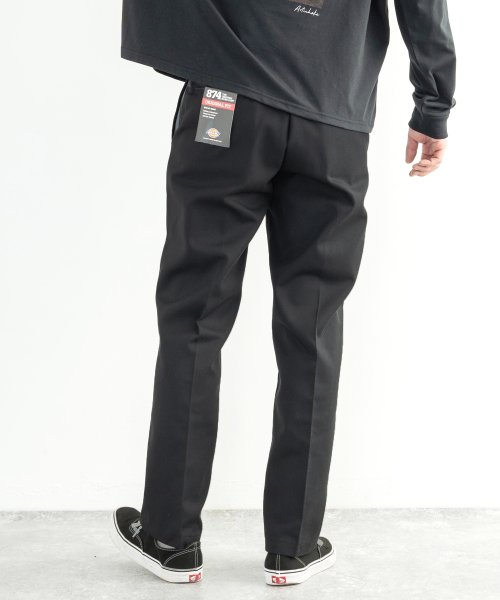 Rocky Monroe(ロッキーモンロー)/Dickies ディッキーズ 874 ワークパンツ チノ メンズ レディース レングス30  ワイド Original Fit オリジナルフィット 無地 シンプ/img03