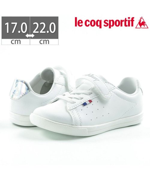 セール ルコック キッズ スニーカー シューズ マジックテープ コートタイプ La ローラン K キッズ ルコックスポルティフ Le Coq Sportif 軽量 ルコック Le Coq Magaseek