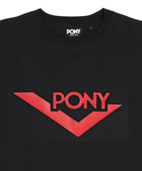 Rocky Monroe(ロッキーモンロー)/PONY ポニー 半袖Tシャツ メンズ レディース ユニセックス プリント ブランドロゴ エンボス加工 ボックス さがら刺繍 ビッグシルエット 米綿 USAコッ/img43