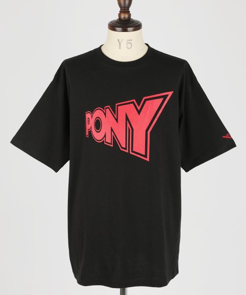 Rocky Monroe(ロッキーモンロー)/PONY ポニー 半袖Tシャツ メンズ レディース ユニセックス プリント ブランドロゴ エンボス加工 ボックス さがら刺繍 ビッグシルエット 米綿 USAコッ/img51