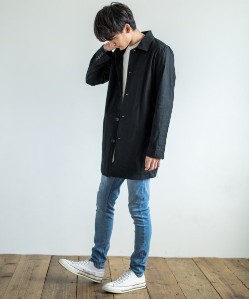 ステンカラーコート メンズ アウター リネン 綿麻 スプリングコート ストレッチ シャツコート ショップコート ビジネス ネイビー Rd Ghost アールディ ロッキーモンロー Rocky Monroe Magaseek ステンカラーコート メンズ アウター リネン 綿麻 スプリングコート ストレッチ シャツコート ショップコート ビジネス ネイビー Rd Ghost アールディ ロッキーモンロー Rocky Monroe Magaseek