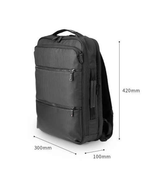 エースジーン コンビライト ビジネスリュック メンズ 薄マチ 薄型 A4 B4 ace.GENE 62511 コンビライト ビジネスリュック ace GENE