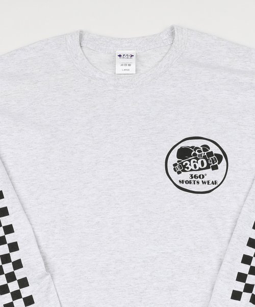 Rocky Monroe(ロッキーモンロー)/ロンT メンズ プリント Tシャツ USAコットン 米綿 丸胴 長袖 クルーネック スケーター ストリート Audience オーディエンス AUD6111 A/img09