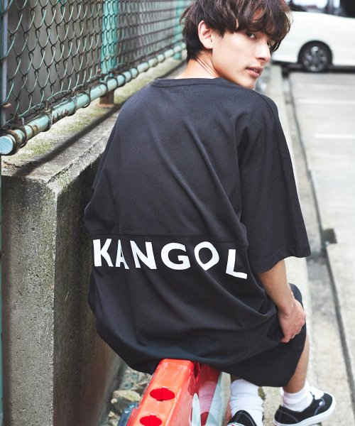 Kangol カンゴール 半袖tシャツ ドルマンスリーブ メンズ レディース ユニセックス カジュアル ストリート シンプル ビッグシルエット オーバーサイズ ロッキーモンロー Rocky Monroe Magaseek