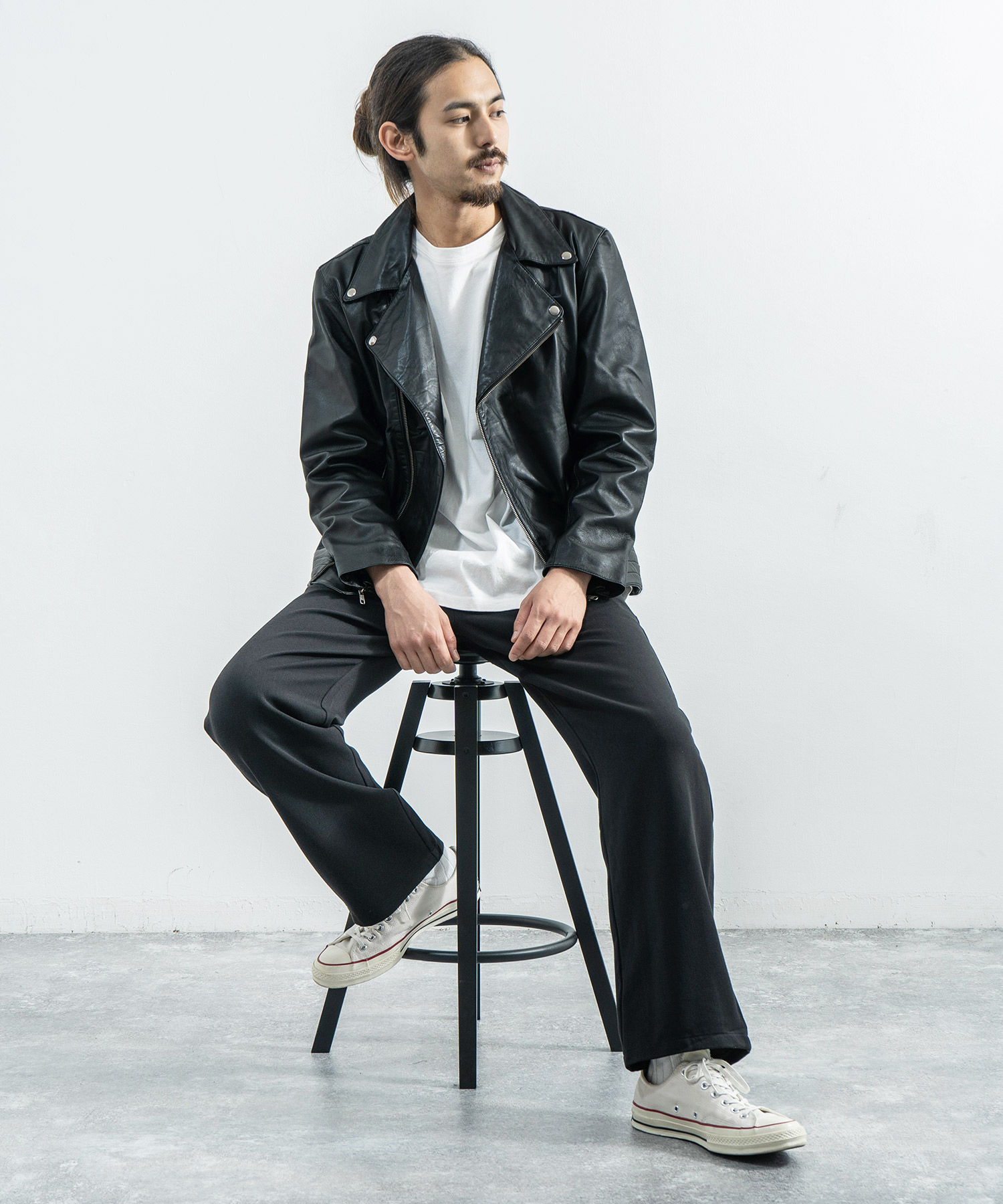 美品【CHRISTIANMODE 】羊革 ジャケット　Мサイズ　ラムレザー CHRISTIAN MODE】ラムレザージャケット◇羊革◇Mサイズ◇未使用
