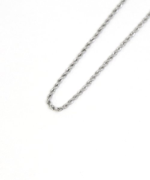 MAISON mou(メゾンムー)/【ego na gh?i/エゴナハイ】stainless necklacce twist chain /ステンレスネックレスねじれチェーン2/img11