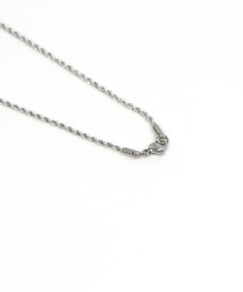 MAISON mou(メゾンムー)/【ego na gh?i/エゴナハイ】stainless necklacce twist chain /ステンレスネックレスねじれチェーン2/img12