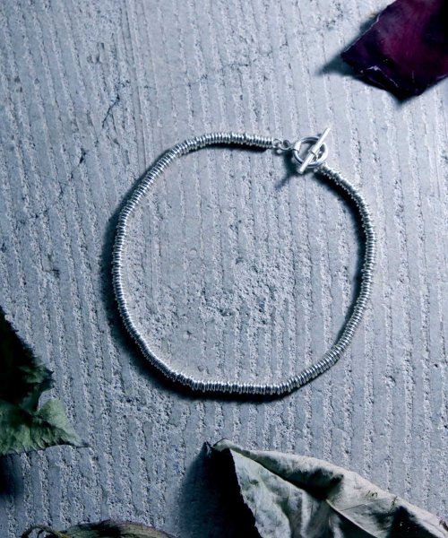 MAISON mou(メゾンムー)/【YArKA/ヤーカ】silver925 circle beads chain bracelet [mus]/サークルビーズチェーンブレスレット　シルバー925/img04