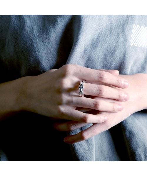 MAISON mou(メゾンムー)/【YArKA/ヤーカ】silver925 2in1  ring[201]/2イン1リング シルバー925 /img01