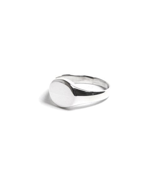MAISON mou(メゾンムー)/【YArKA/ヤーカ】silver925 flat face circle ring[ffcr]/丸面リング シルバー925 /img03