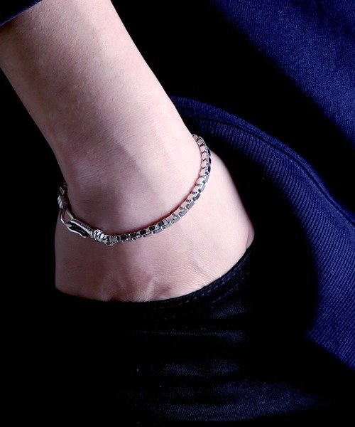 MAISON mou(メゾンムー)/【YArKA/ヤーカ】silver925  venetian chain bracelet [VB2]/ベネチアンチェーンブレスレット シルバー925 /img02