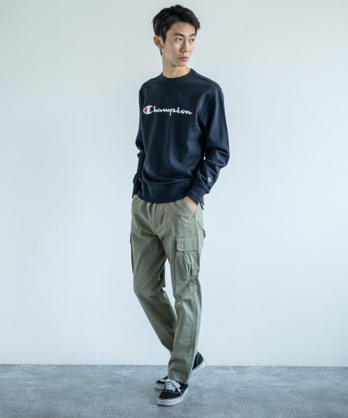 Rocky Monroe(ロッキーモンロー)/トレーナー メンズ スウェット Champion チャンピオン クルーネック 長袖 BASIC ベーシック ロゴ 刺繍 C3－H004 8489/img09