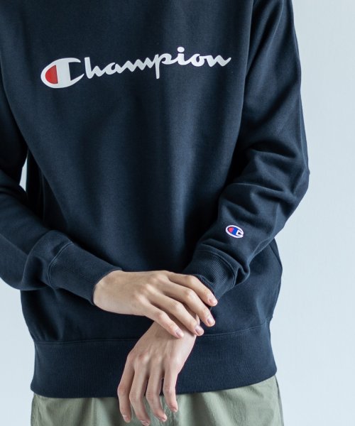 Rocky Monroe(ロッキーモンロー)/トレーナー メンズ スウェット Champion チャンピオン クルーネック 長袖 BASIC ベーシック ロゴ 刺繍 C3－H004 8489/img10