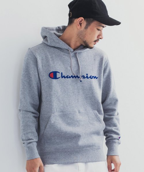 Rocky Monroe(ロッキーモンロー)/Champion チャンピオン パーカー メンズ スウェット フリース 裏起毛 長袖  BASIC ベーシック ロゴ 刺繍 フード付き フーディー プルオーバー/img10