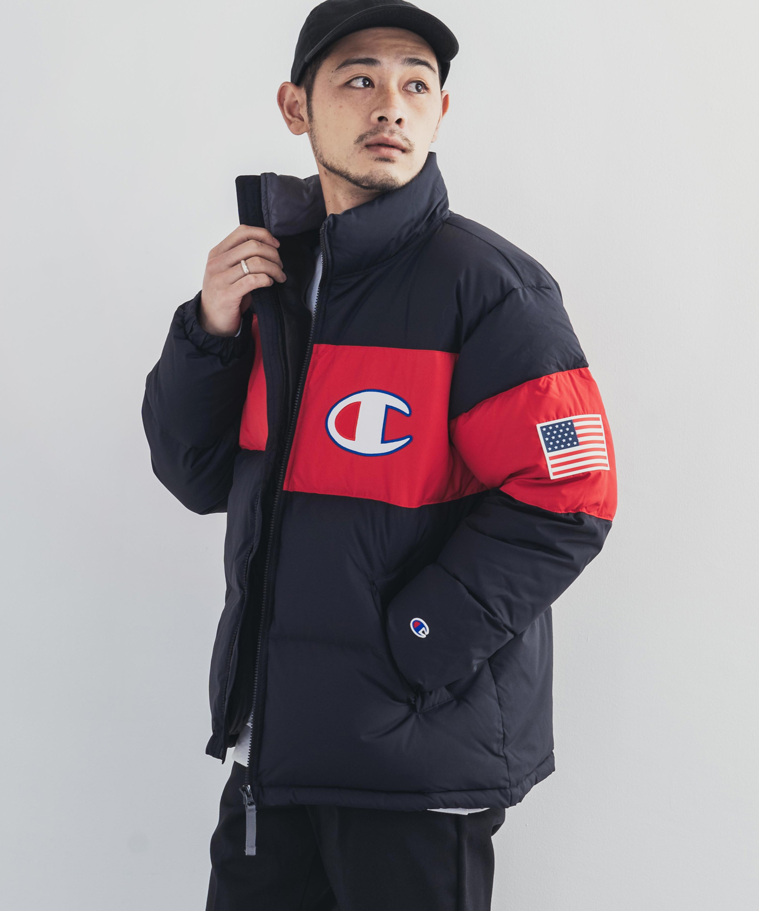 Champion チャンピオン ダウンジャケット メンズ アウター