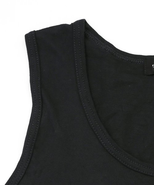 Rocky Monroe(ロッキーモンロー)/Tシャツ メンズ タンクトップ メンズ ビッグT ダメージ 半袖 クルーネック 2点セット 8051/img21