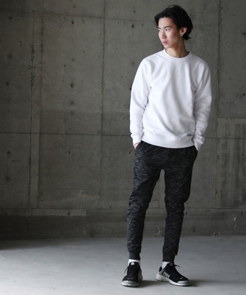 リブパンツ メンズ ジョガー スウェット メッシュ 防風 イージー アウトドア スポーツ ストリート カジュアル ストレッチ 伸縮性 防風 ガゼット 8755 ロッキーモンロー Rocky Monroe Magaseek