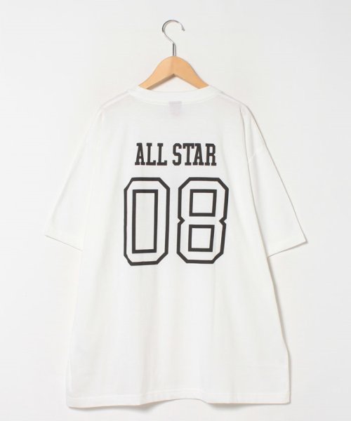 MARUKAWA(大きいサイズのマルカワ)/【CONVERSE】コンバース 大きいサイズ ナンバープリント 半袖Ｔシャツ/img01