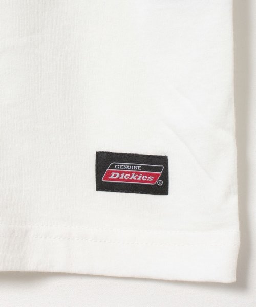 MARUKAWA(大きいサイズのマルカワ)/【GENUINE DICKIES】ジェニュインディッキーズ 大きいサイズ 袖ライン カレッジプリント 半袖Tシャツ/img03