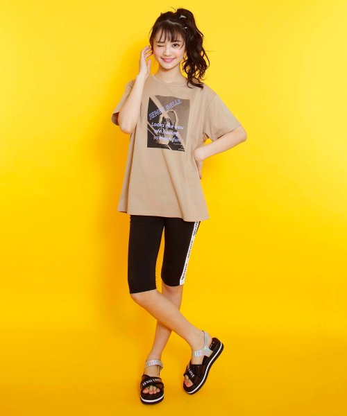 JENNI belle(ジェニィベル)/【WEB限定】ガールプリントTシャツ/img02