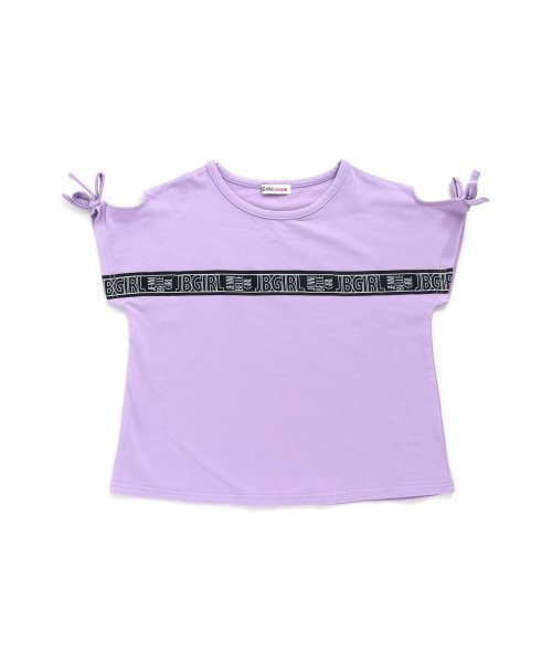 JENNI belle(ジェニィベル)/【WEB限定】ロゴテープフレンチスリーブTシャツ/img08